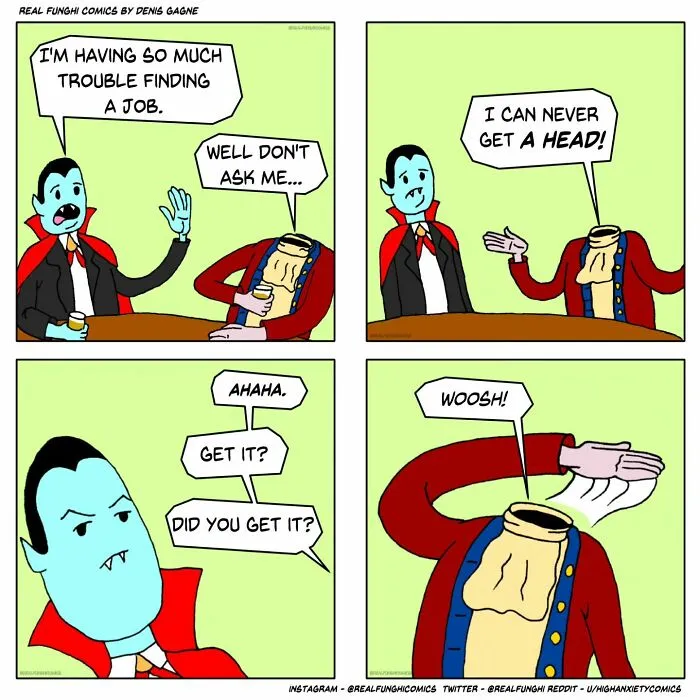 24 Hilariously And Absurd Comics With Unexpected Endings By Dennis Gagne