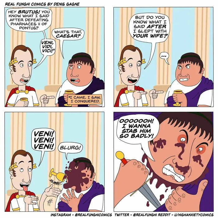 24 Hilariously And Absurd Comics With Unexpected Endings By Dennis Gagne
