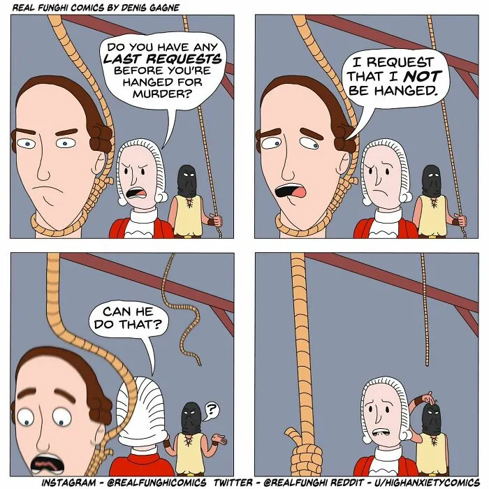 24 Hilariously And Absurd Comics With Unexpected Endings By Dennis Gagne