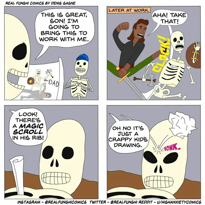 24 Hilariously And Absurd Comics With Unexpected Endings By Dennis Gagne