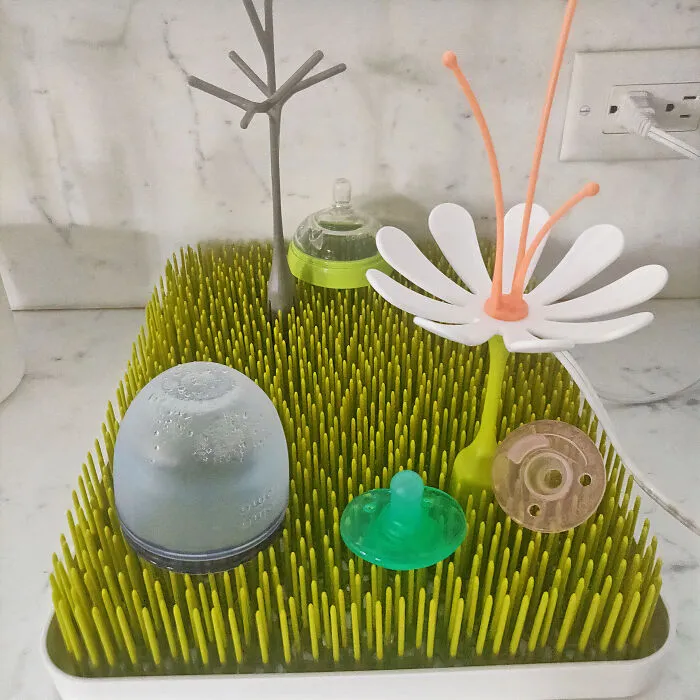 Make Bottle Drying A Walk In The Park With Boon Lawn <span Style="Font:inherit;color:#d74b1f;"> Countertop Baby Bottle Drying Rack</Span>