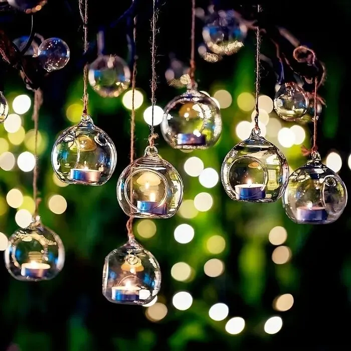 Light Up Your Garden With These Enchanting <span Style="Font:inherit;color:#d74b1f;"> Hanging Glass Orbs</Span>