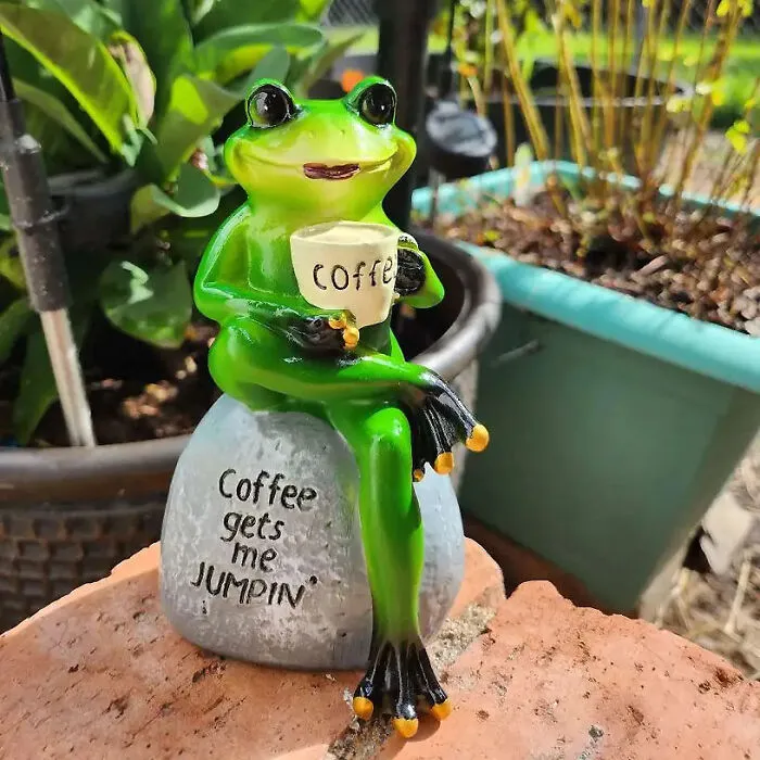 From Lily Pads To Lawns - Bring Home A <span Style="Font:inherit;color:#d74b1f;"> Frog Statue</Span> For Outdoor Cuteness!