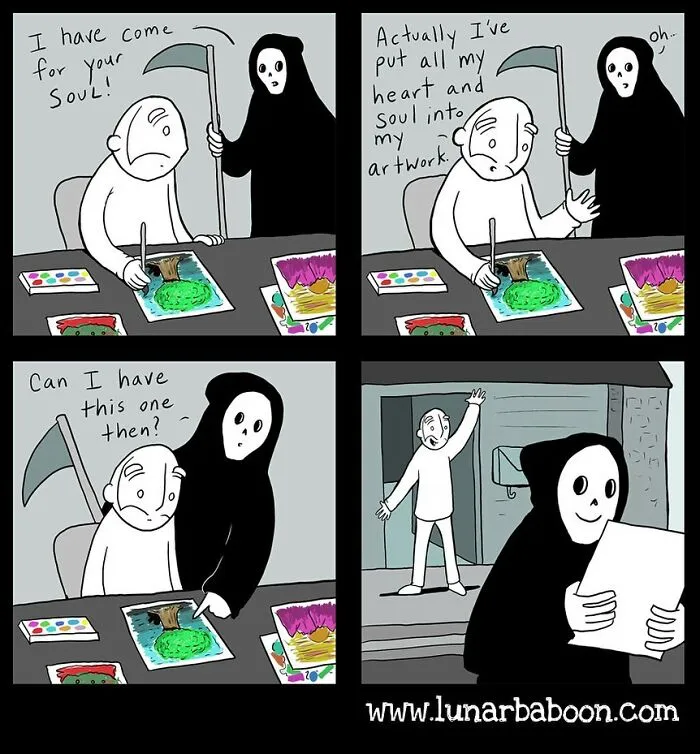 How Kindness Can Change Things Explained In Comics By Lunarbaboon (26 New Pics)
