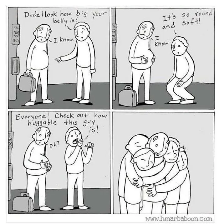 How Kindness Can Change Things Explained In Comics By Lunarbaboon (26 New Pics)
