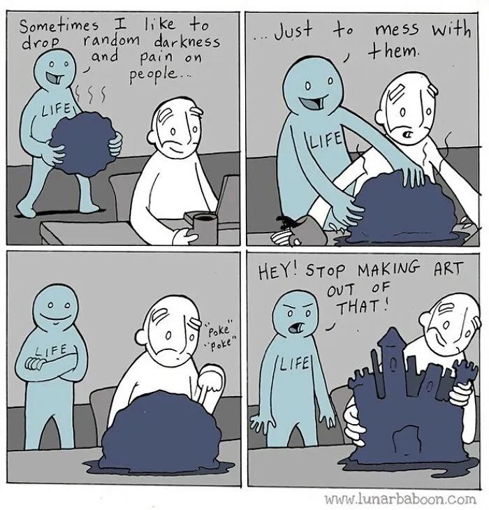 How Kindness Can Change Things Explained In Comics By Lunarbaboon (26 New Pics)