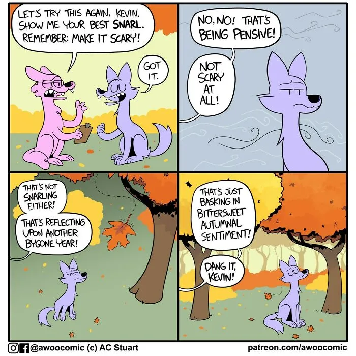Awoo!: 30 Sweet And Silly Comics About Wolves Of The Woodland, By This Artist