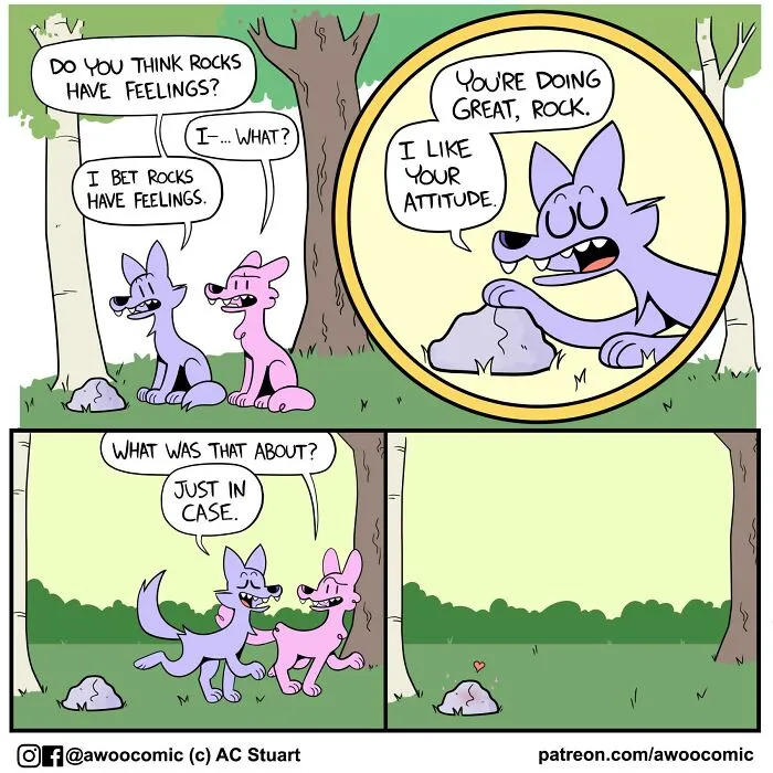 Awoo!: 30 Sweet And Silly Comics About Wolves Of The Woodland, By This Artist