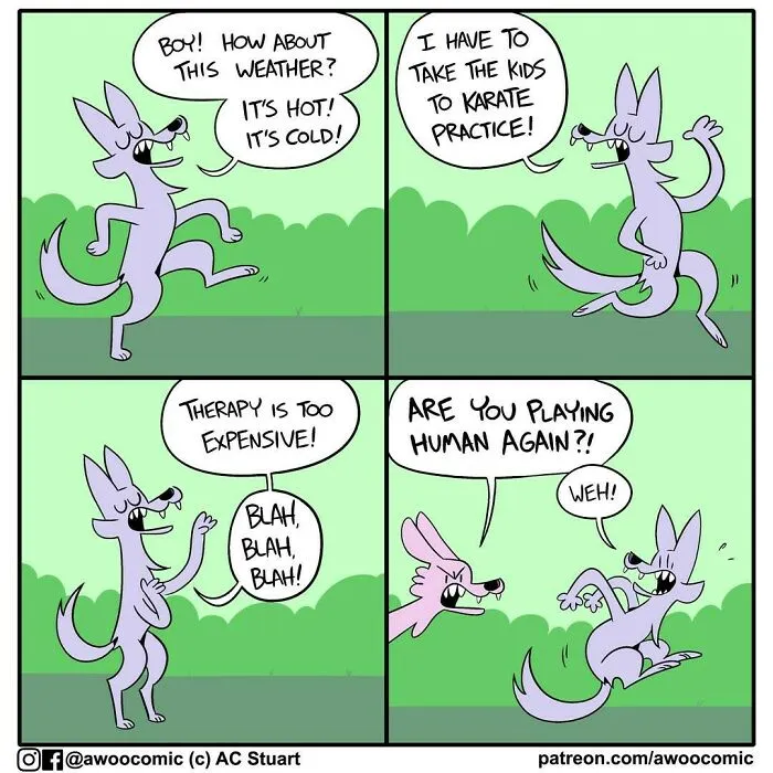 Awoo!: 30 Sweet And Silly Comics About Wolves Of The Woodland, By This Artist