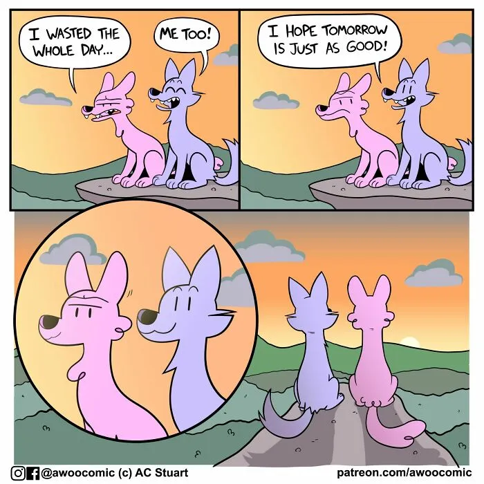 Awoo!: 30 Sweet And Silly Comics About Wolves Of The Woodland, By This Artist