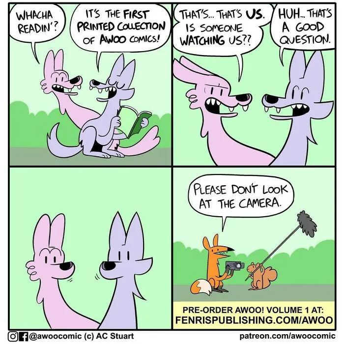 Awoo!: 30 Sweet And Silly Comics About Wolves Of The Woodland, By This Artist