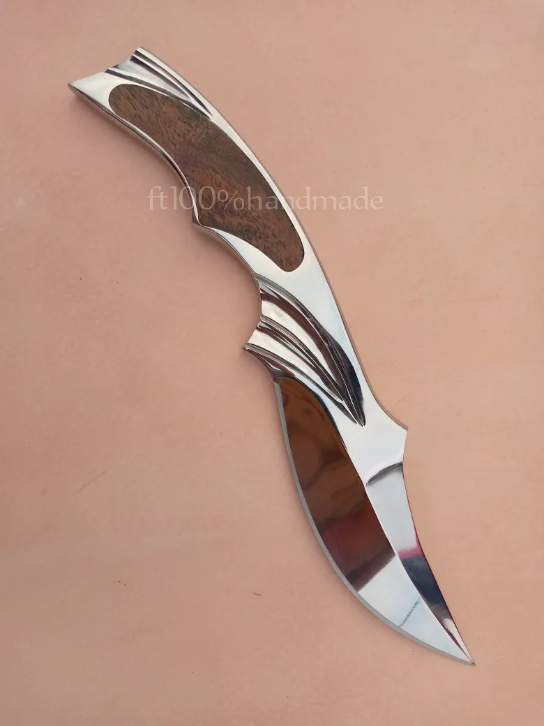 Custom Handmade Knife, D2 Steel Knife, 12" Blade Knife, Camping, Hunting, Outdoor, Gift For Him, Wedding Gift