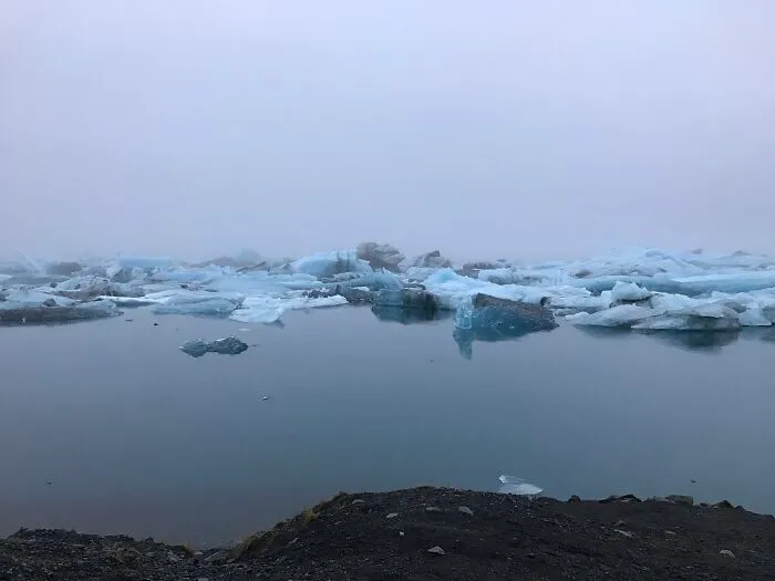 Jokusarlon, Iceland, In December