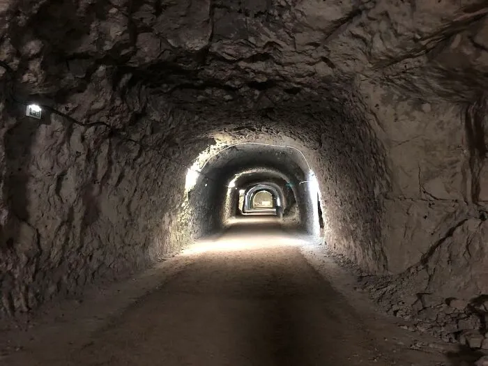 Down In The V3 Rocket Tunnels