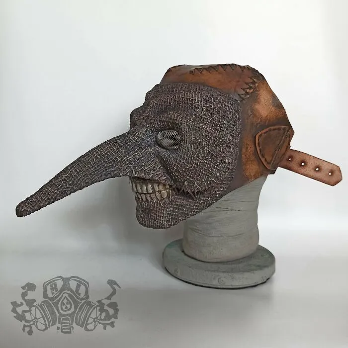 Plague Doctor Mask Which I Called Weevil (6 Pics)