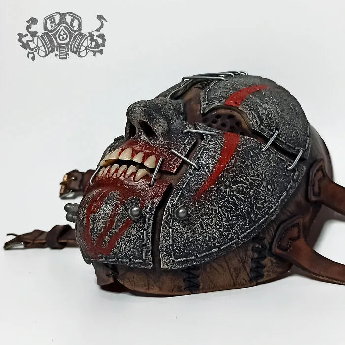 My New Craft: Comanche Mask (9 Pics)