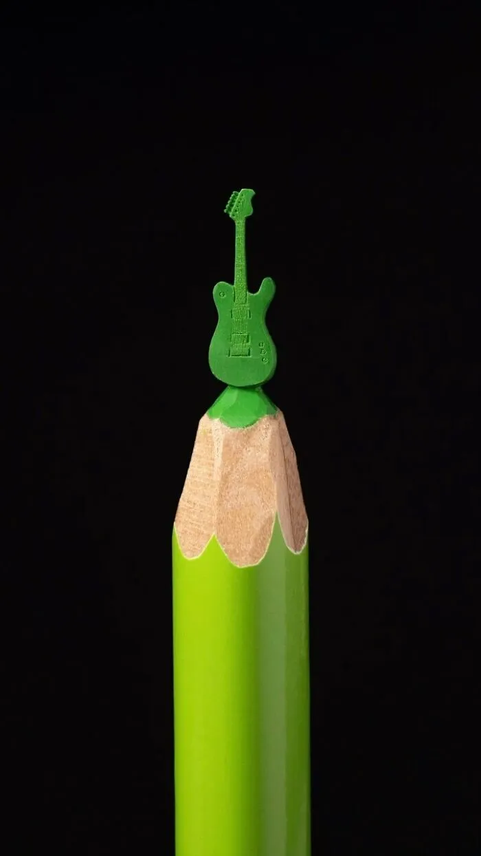 65 New Sculptures Of Famous Characters, And Other Things Made Out Of Penicil’s Lead By Salavat Fidai