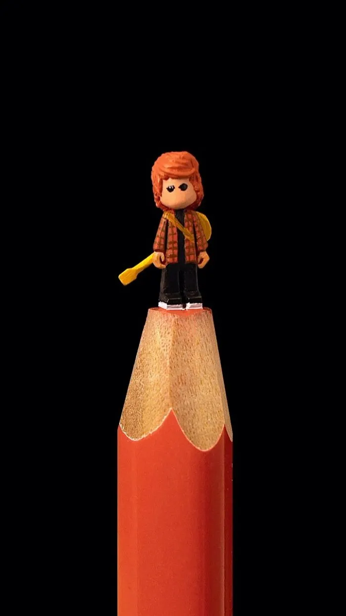 65 New Sculptures Of Famous Characters, And Other Things Made Out Of Penicil’s Lead By Salavat Fidai