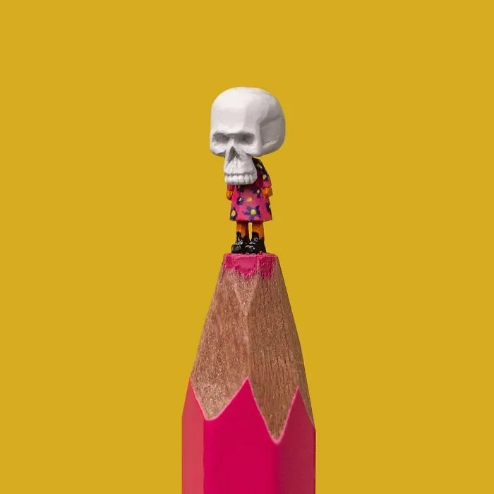 65 New Sculptures Of Famous Characters, And Other Things Made Out Of Penicil’s Lead By Salavat Fidai