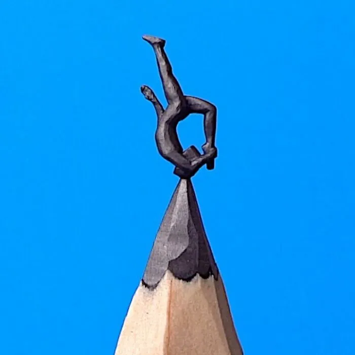 65 New Sculptures Of Famous Characters, And Other Things Made Out Of Penicil’s Lead By Salavat Fidai
