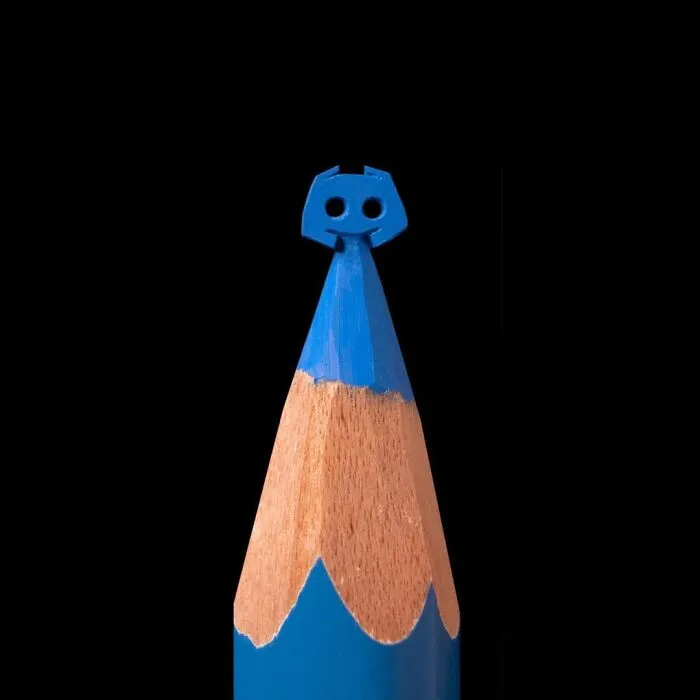65 New Sculptures Of Famous Characters, And Other Things Made Out Of Penicil’s Lead By Salavat Fidai