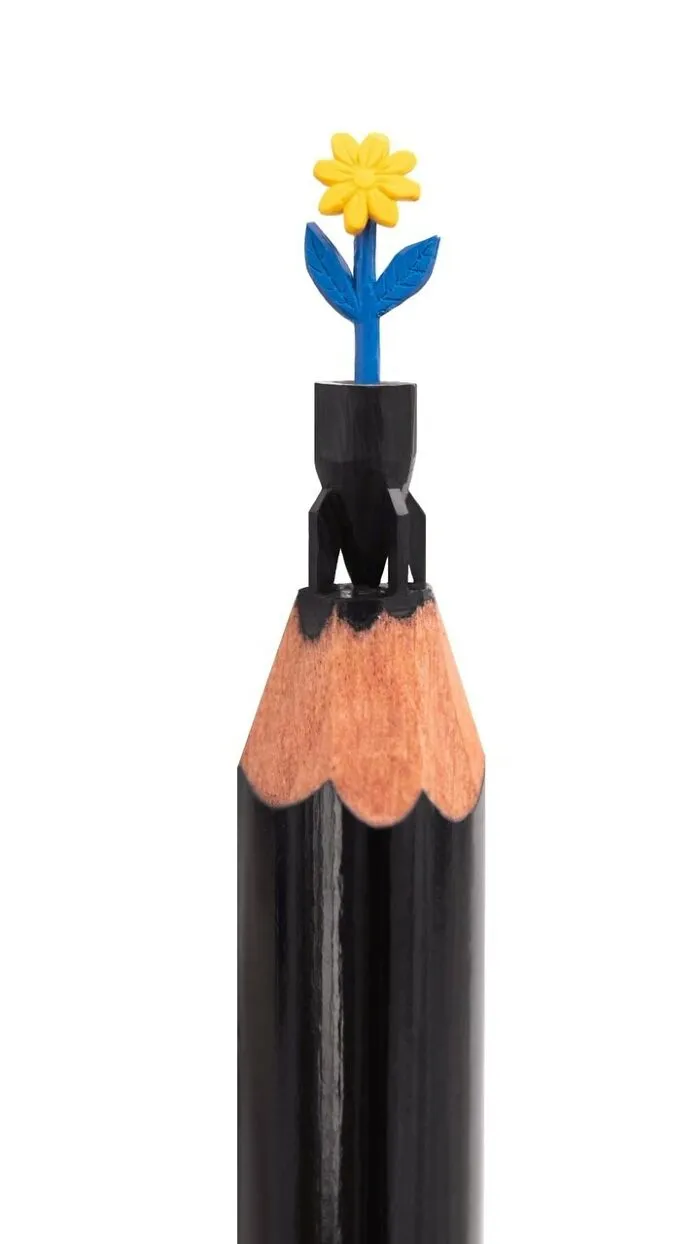 65 New Sculptures Of Famous Characters, And Other Things Made Out Of Penicil’s Lead By Salavat Fidai