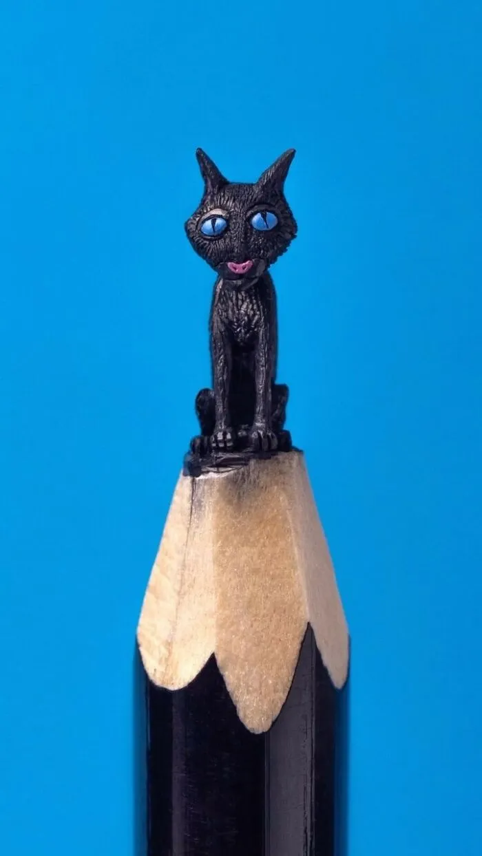 65 New Sculptures Of Famous Characters, And Other Things Made Out Of Penicil’s Lead By Salavat Fidai