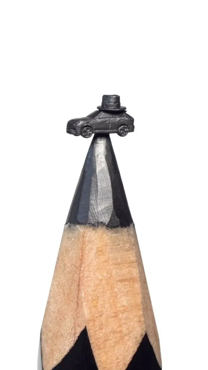65 New Sculptures Of Famous Characters, And Other Things Made Out Of Penicil’s Lead By Salavat Fidai
