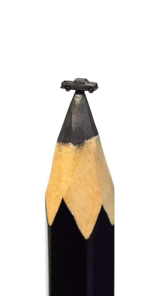 65 New Sculptures Of Famous Characters, And Other Things Made Out Of Penicil’s Lead By Salavat Fidai