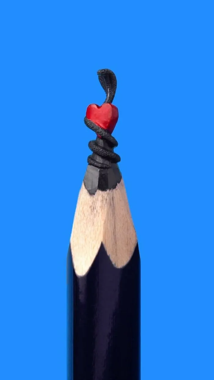 65 New Sculptures Of Famous Characters, And Other Things Made Out Of Penicil’s Lead By Salavat Fidai