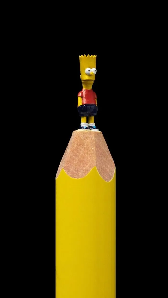 65 New Sculptures Of Famous Characters, And Other Things Made Out Of Penicil’s Lead By Salavat Fidai