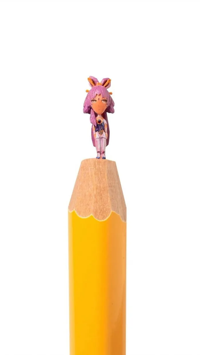 65 New Sculptures Of Famous Characters, And Other Things Made Out Of Penicil’s Lead By Salavat Fidai