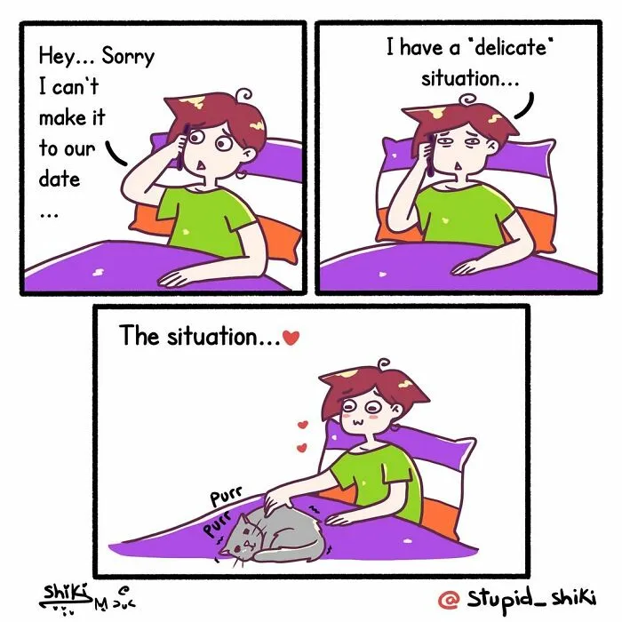 30 Comics That Perfectly Capture Girly Experiences By This Artist