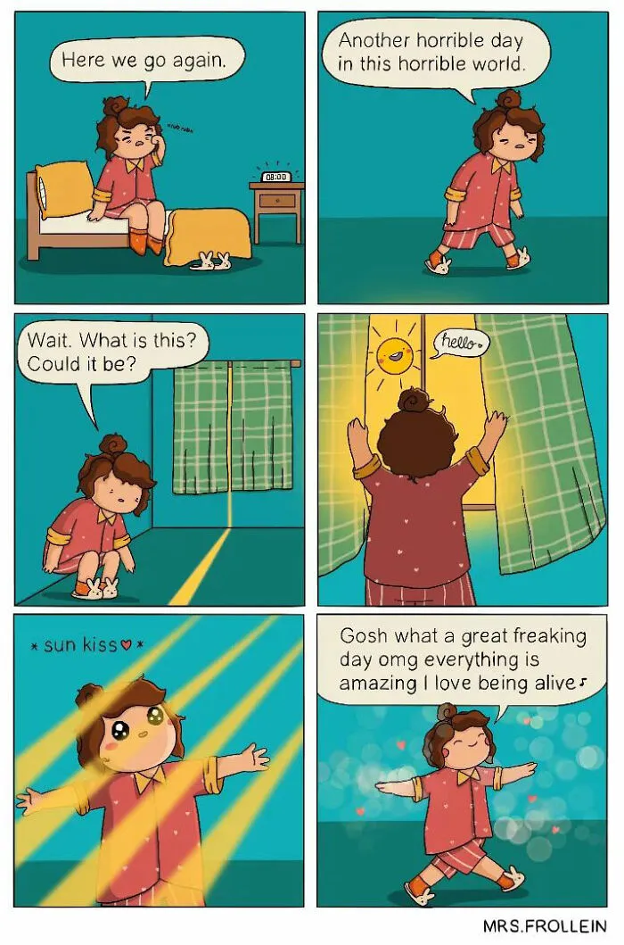 Artist Illustrates Everyday Life With Her Boyfriend In 38 Relatable Comics (New Pics)