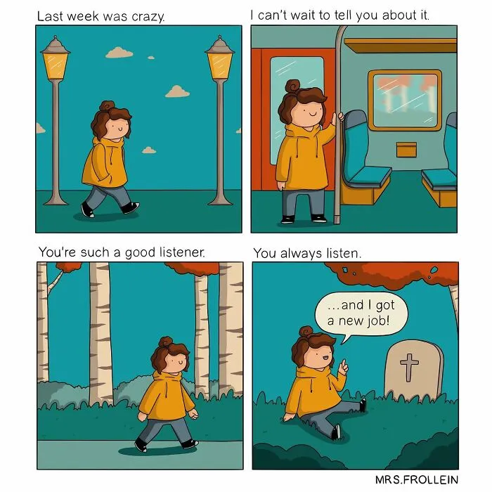 Artist Illustrates Everyday Life With Her Boyfriend In 38 Relatable Comics (New Pics)