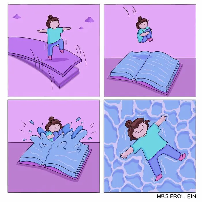Artist Illustrates Everyday Life With Her Boyfriend In 38 Relatable Comics (New Pics)