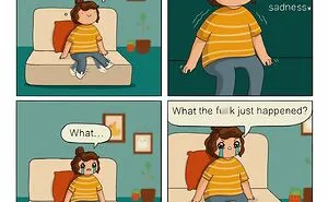 Artist Illustrates Everyday Life With Her Boyfriend In 38 Relatable Comics (New Pics)