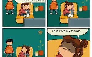 Artist Illustrates Everyday Life With Her Boyfriend In 38 Relatable Comics (New Pics)