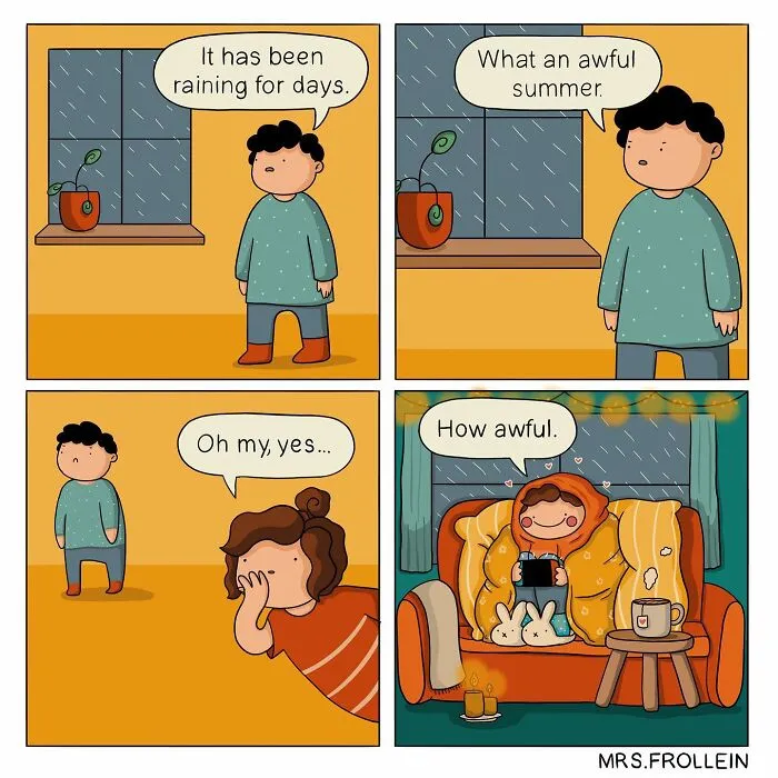 Artist Illustrates Everyday Life With Her Boyfriend In 38 Relatable Comics (New Pics)