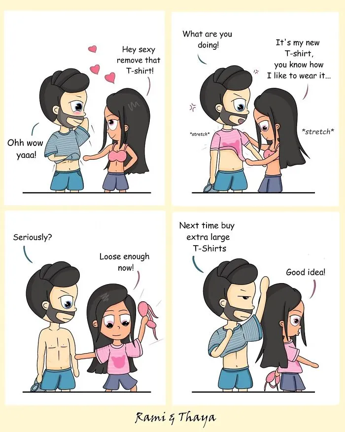 25 Comics About Relationships That Most Couples May Relate To By Raveena Withanage