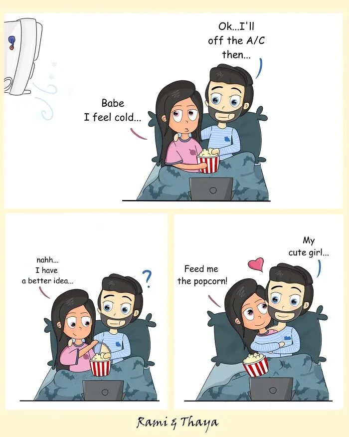 25 Comics About Relationships That Most Couples May Relate To By Raveena Withanage