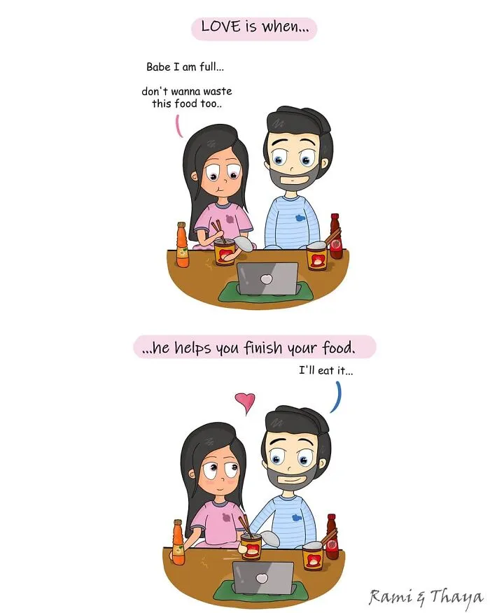 25 Comics About Relationships That Most Couples May Relate To By Raveena Withanage