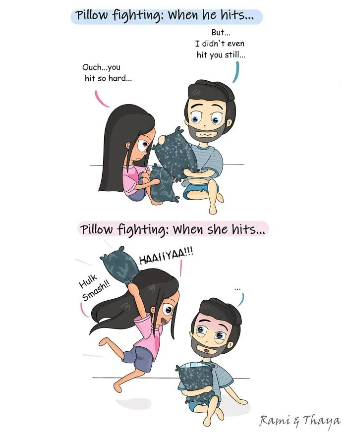 25 Comics About Relationships That Most Couples May Relate To By Raveena Withanage