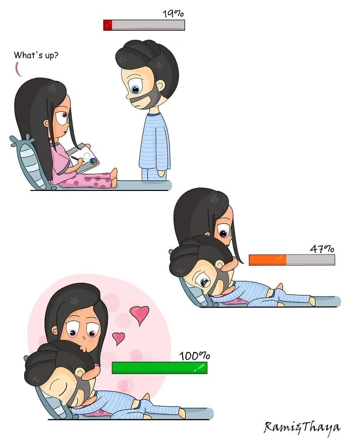 25 Comics About Relationships That Most Couples May Relate To By Raveena Withanage