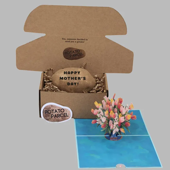 Because Your Mom's Unique, A Mother's Day <span Style="Font:inherit;color:#d74b1f;"> Flowers Potato Bundle</Span> Will Be Perfect!