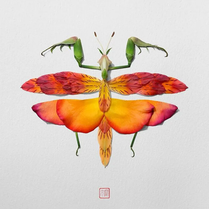 Artist Creates Animal Sculptures From Flower Arrangements (55 New Pics)