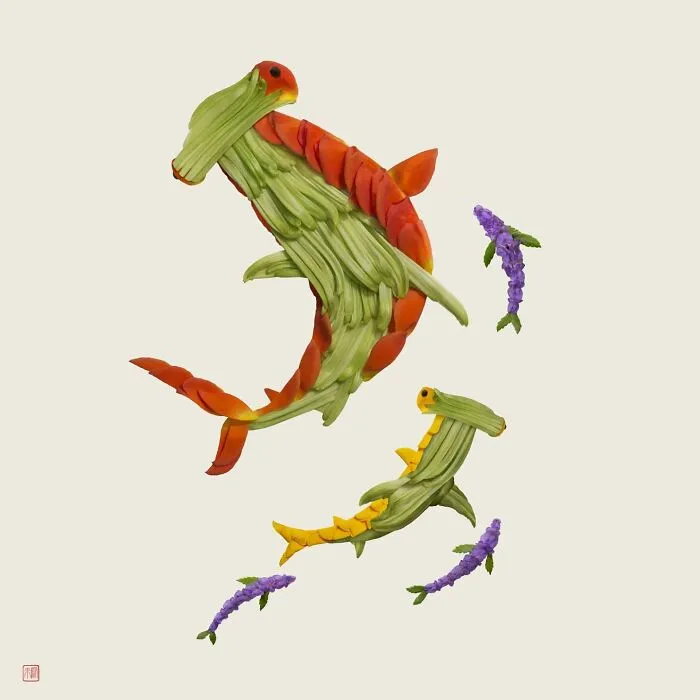 Artist Creates Animal Sculptures From Flower Arrangements (55 New Pics)