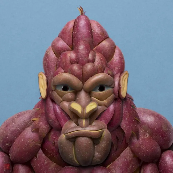 Artist Creates Animal Sculptures From Flower Arrangements (55 New Pics)