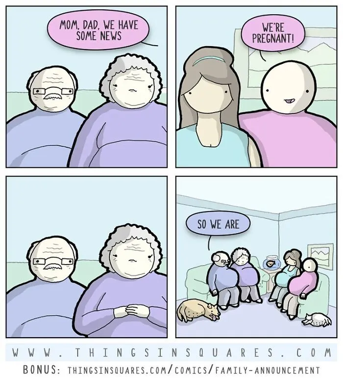20 Humorous Comics By "Things In Squares" Depicting Life's Quirks (New Pics)