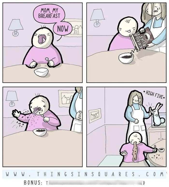 20 Humorous Comics By "Things In Squares" Depicting Life's Quirks (New Pics)